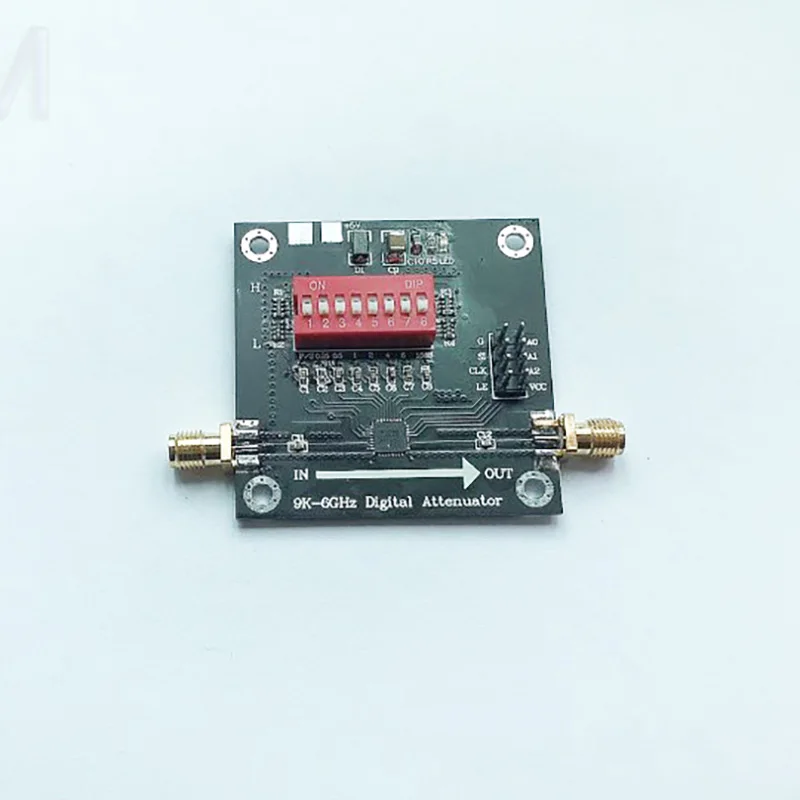 9K-6GHz RF programmable attenuator digital attenuator adjustable attenuation 7bit control 31.75dB