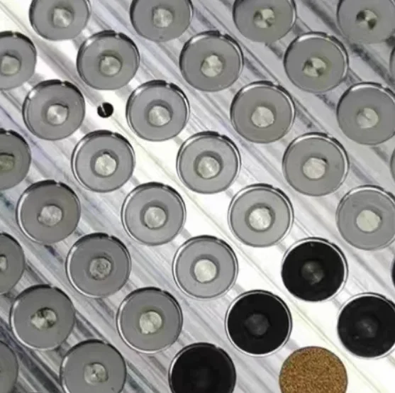 Valve core CNC machining center vacuum suction cup valve core embedded porous suction cup accessory 8.5mm one-way valve