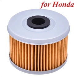 Motorcycle Oil Filter for Honda CBF125 XL125 V Varadero De Luxe VT125 C C2 Shadow CBF250 SXS500 M Pioneer 500