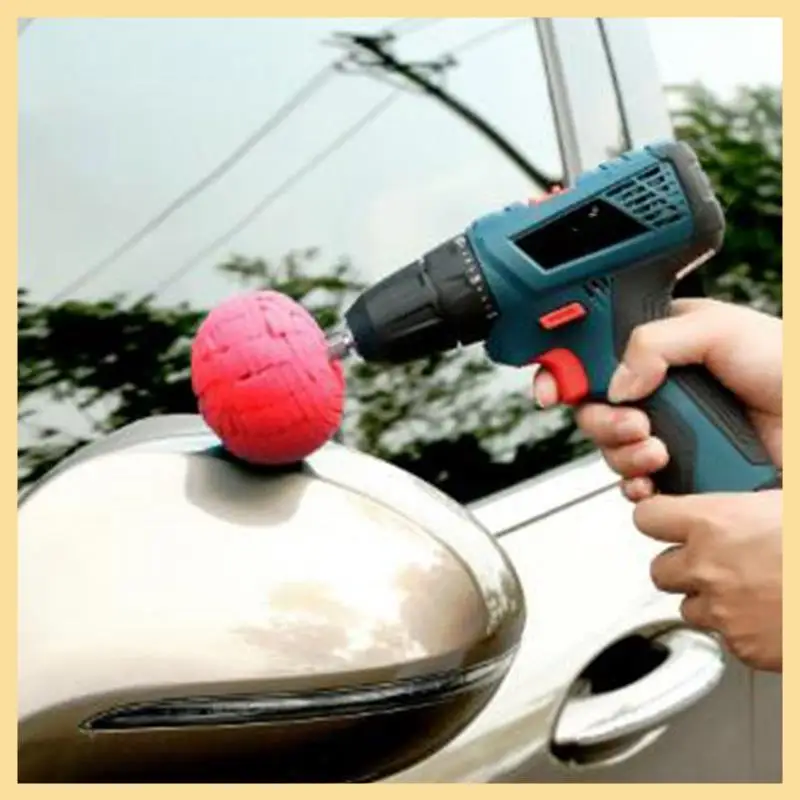 BUONO Tampone per lucidatura con sfera per lucidatura da 3 pollici (80 mm) Tampone per lucidatura per lucidatrice per auto