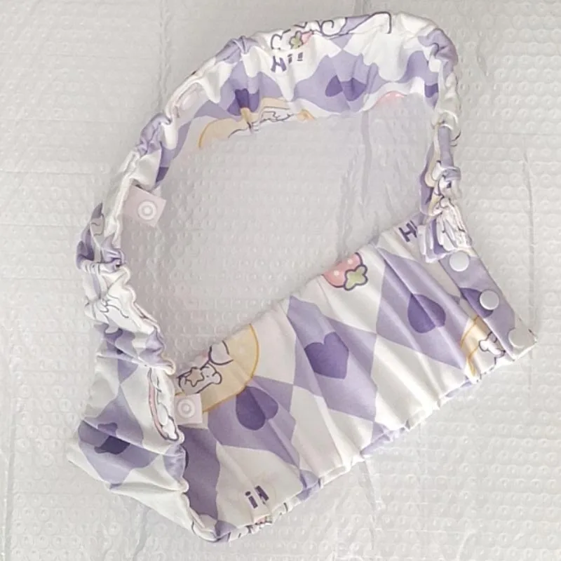 ABDL Adult Baby Waist Extender High-waisted All-in-one Pulling Pants Extension Strap 10cm Four Snap Button DDLG Cosplay Clothes