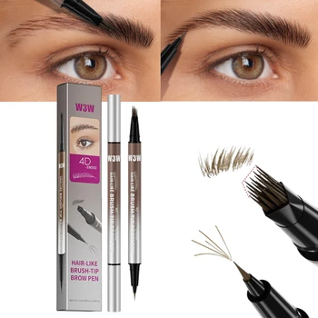 Hair-Like Eyebrow Pencil 4D Micro-Sculpting Dual-Ended Eyebrow Pencil and Eyeliner…