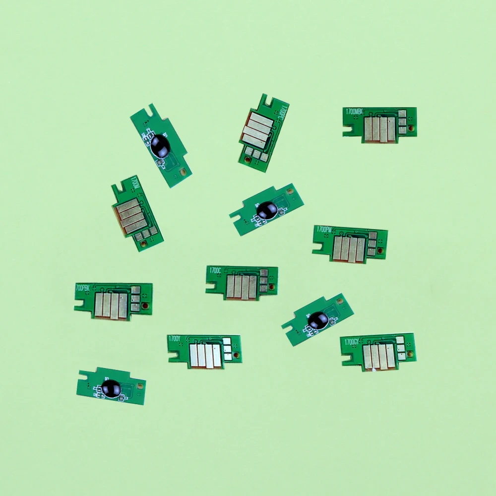 PFI-1700 PFI 1700 Permanent Cartridge Chip For Canon PRO-2000 PRO-2100 PRO-4000 PRO-4000S PRO-6000 PRO-6100 Chips