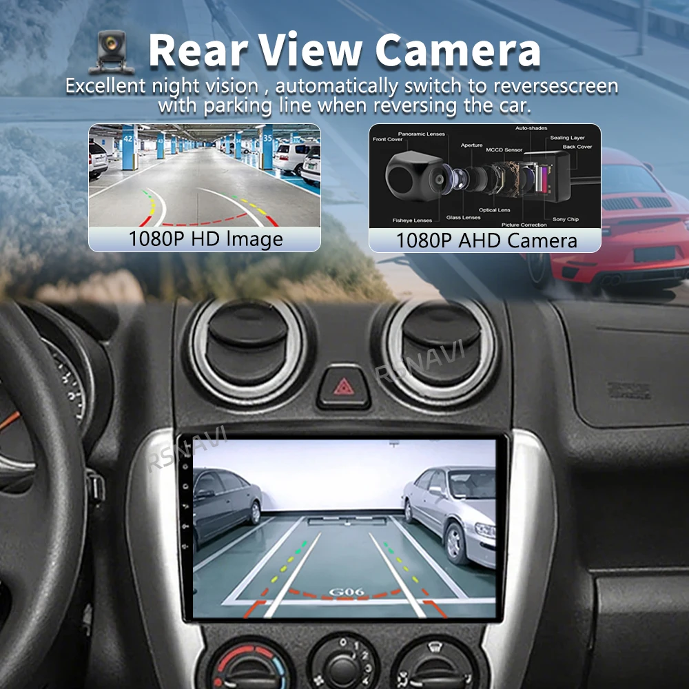 Android 16  For LADA Granta Sport 2011 - 2018 2K QLED Android Car Radio Multimedia Video Player GPS Stereo CarPlay 4G Head Unit