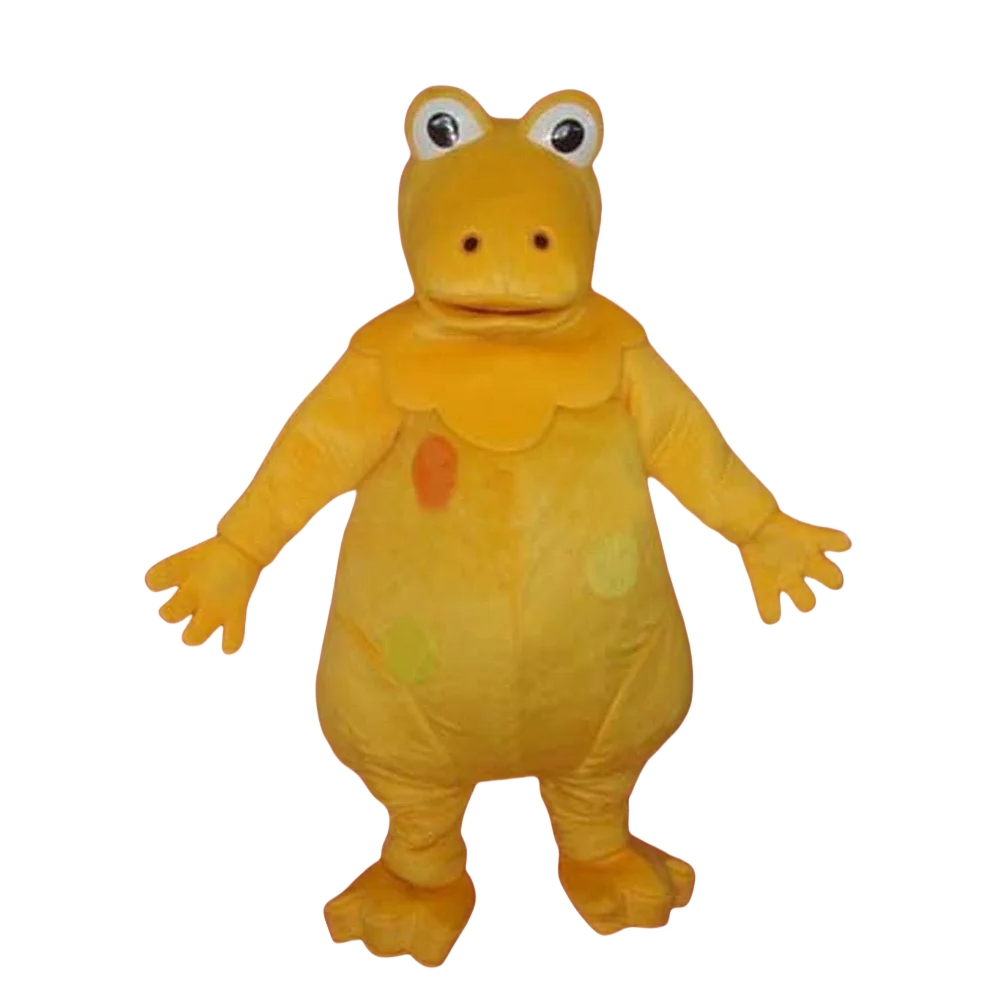 mascot Orange Casimir Dinosaur mascot costume fancy dress custom fancy costume cosplay theme mascotte carnival costume