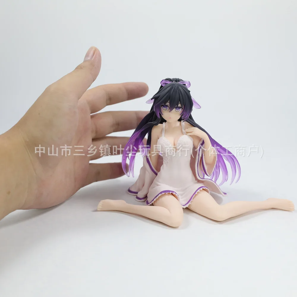 

Anime DATE A LIVE Yatogami Tohka Sitting posture Action Figure PVC Model statue Toys Desktop ornament Collectible Gifts