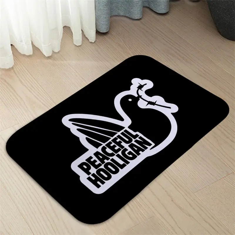 Peaceful Hooligan Floor Mats kitchen Linving Room Long Corridor Carpet Door Mats Modern Decor Carpet Anti-Slip Floor Mats SJ-858