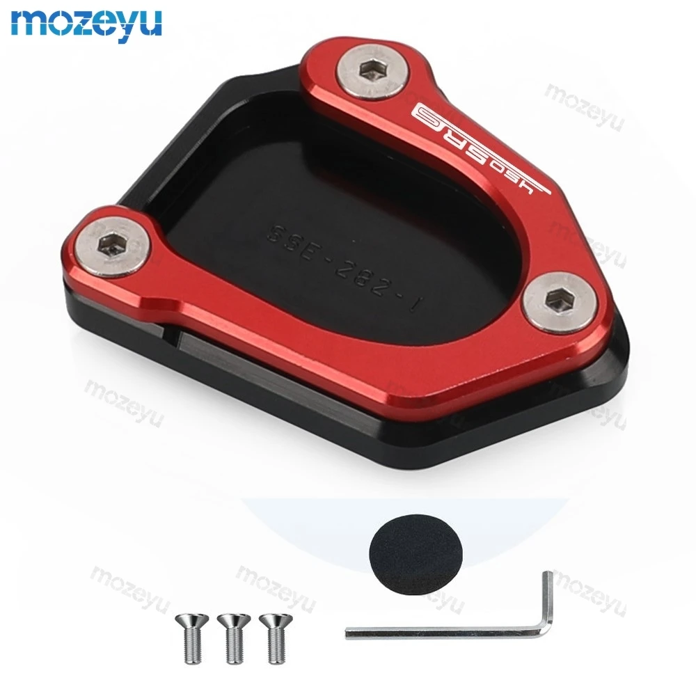 For CFMOTO CF MOTO 450SRS 450 SRS 2023-2024-2025-2026 Motorcycle Foot Side Stand Extension Kickstand Enlarger Support Plate Pad