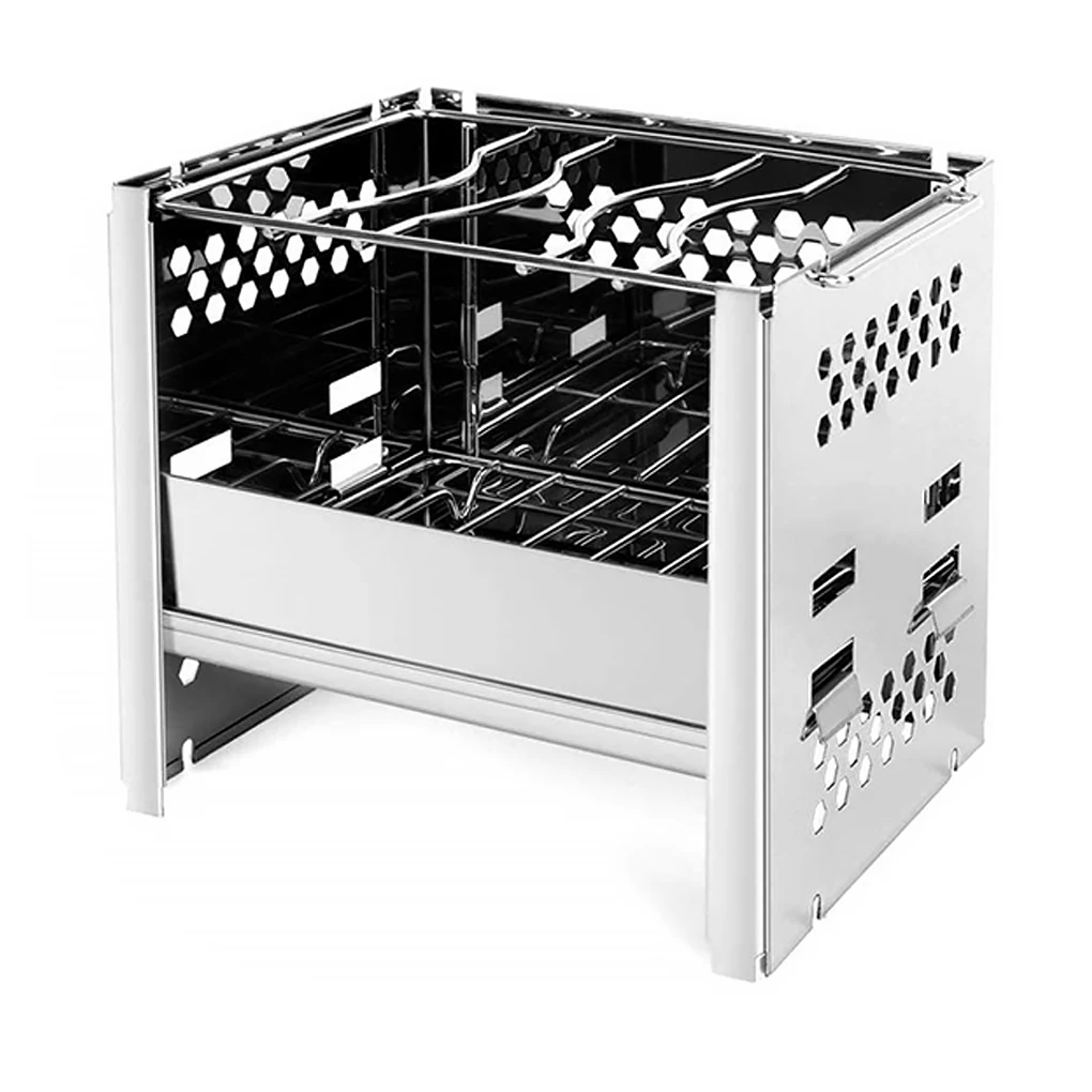 Stainless Steel Barbecue Grill Portable Grills Outdoor Garden Front Yard Travelling Family Parties Grilling Tools