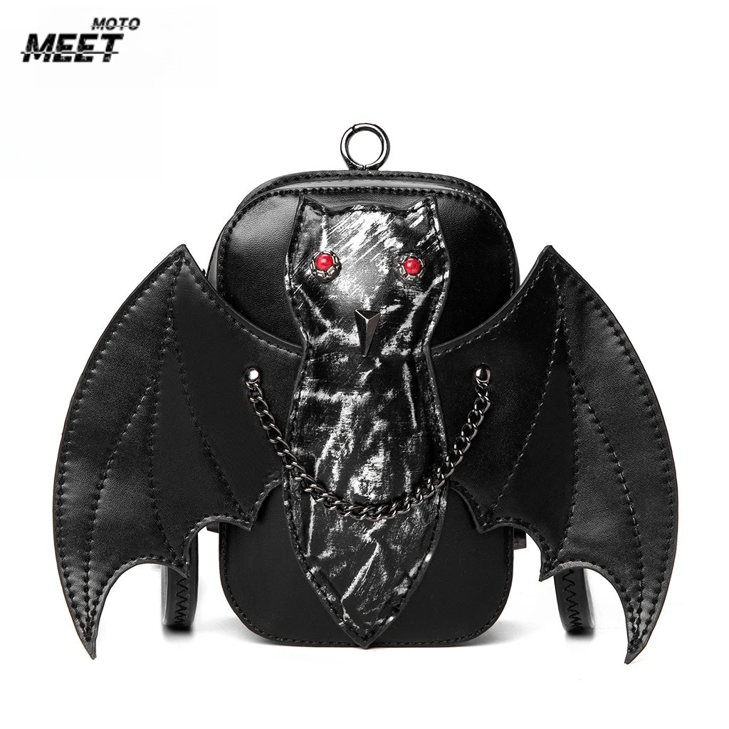 

Stylish Bat Design Mini Crossbody Bag Adjustable Strap Fashion Shoulder Purse For Everyday Use And Parties
