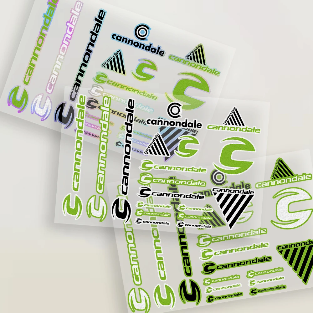 Bike Motorcycle Car Locomotive Reflective Laser Sticker Styling Vinyl Decal Stickers Decoration FOR C-Cannondale