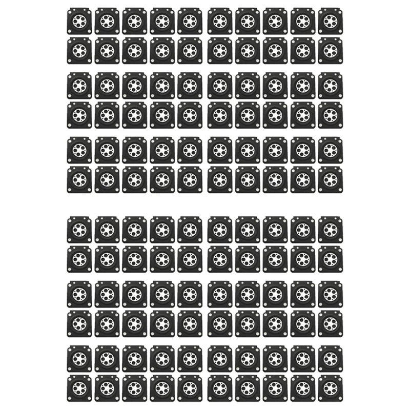 A27F-120Pcs/Lot For Zama 180 Metering Diaphragm Membrances Gasket Parts For Zama180 192 Carburetor Repair Kit