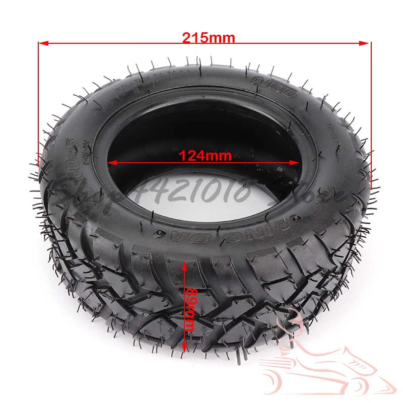 9x3.50-5 Vacuum Tire 9*3.50-4 Tubeless Tyre for Electric Skateboard Scooter Snow Sweepe Parts