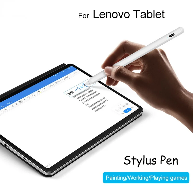 Stylus Pen For Lenovo LEGION Y700 Y900 Tab M10 Plus 3rd Gen TB-125FU 10.6 M8 M9 YOGA Xiaoxin Pad 2024 11 Pro 11.5 Tablet Pencil