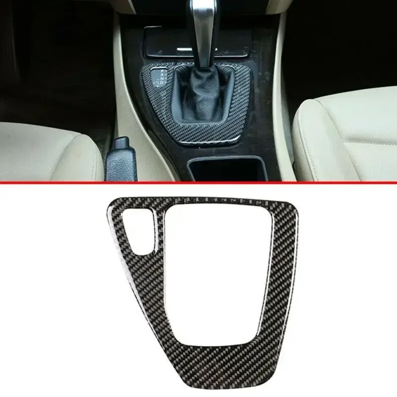 

1pc Carbon Fiber Gear Shift & Interior Trim For BMW 3 Series E90 E92 E93 2005-2012 USEFUL USFUL