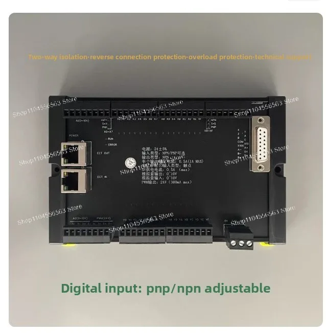 EtherCAT IO Module, Digital and Analog Input and Output, Supports Electronic Handwheel, Compatible with Linuxcnc