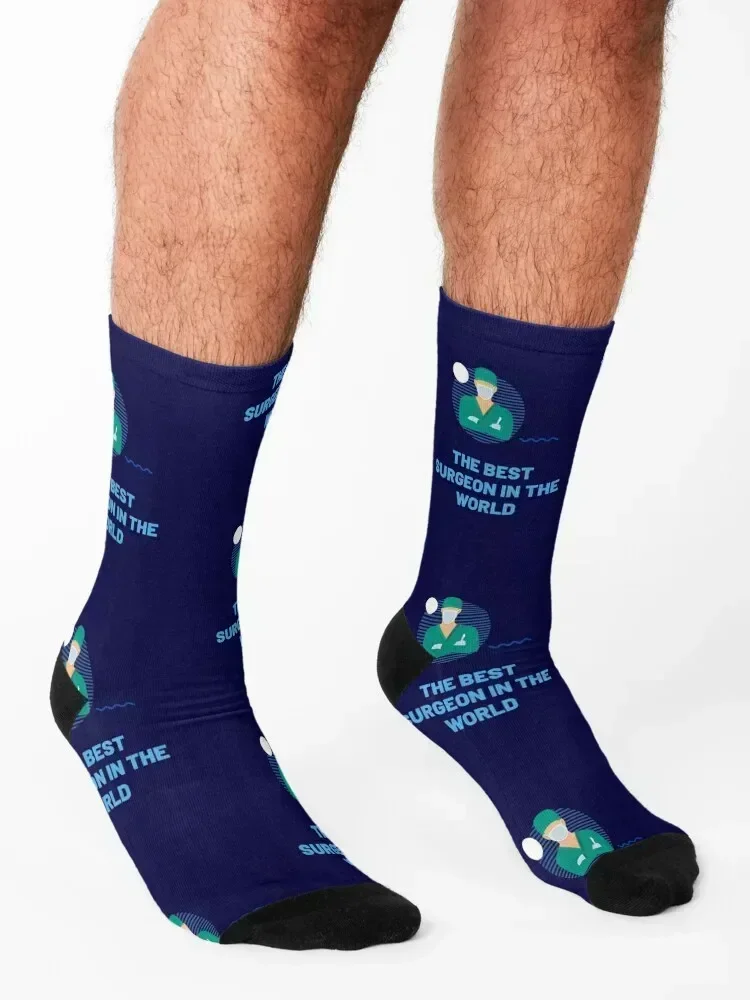 The Best Surgeon in the World Socks sports and leisure Hiking boots Stockings man Children's Socks Men's Women's