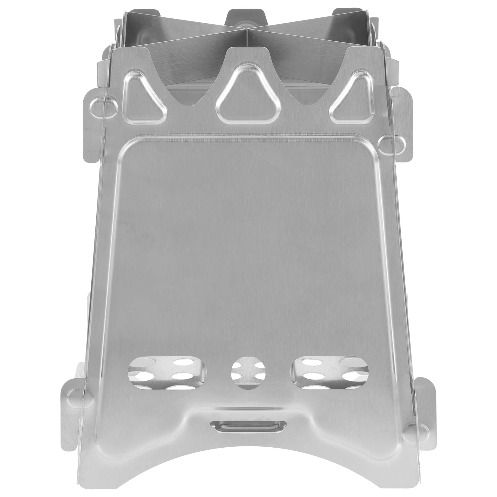 

Folding Wood Burning Stove Stainless Steel Compact Portable Outdoor Camping Tool Hiking Backpacking Portable Stove