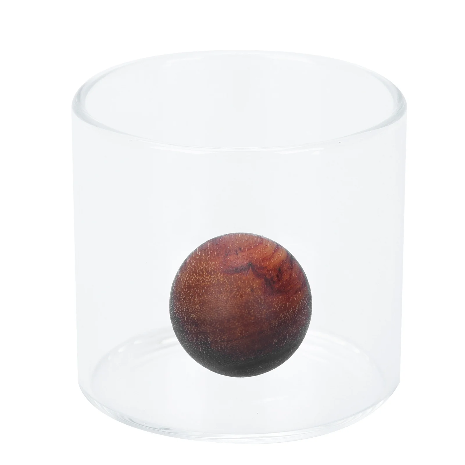 

Glass Coffee Cup High Borosilicate Wood Handle Lightweight Portable Reusable Water Container Juice Mug Kitchen Bar Supplies