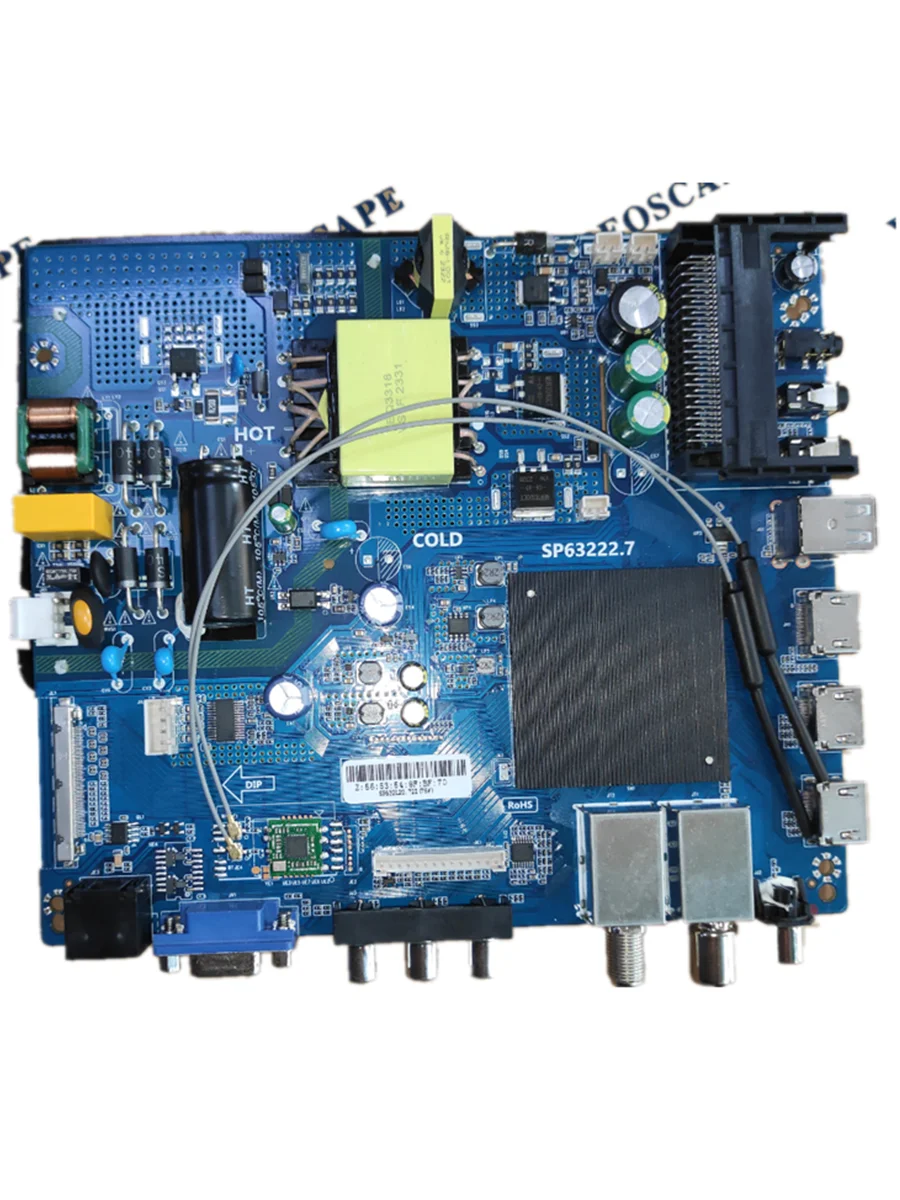 Free shippign! SP63222.7  SP632L22.72Z   75w   4Kwifi Network Universal TV Main Board New 58-110v 200-800ma