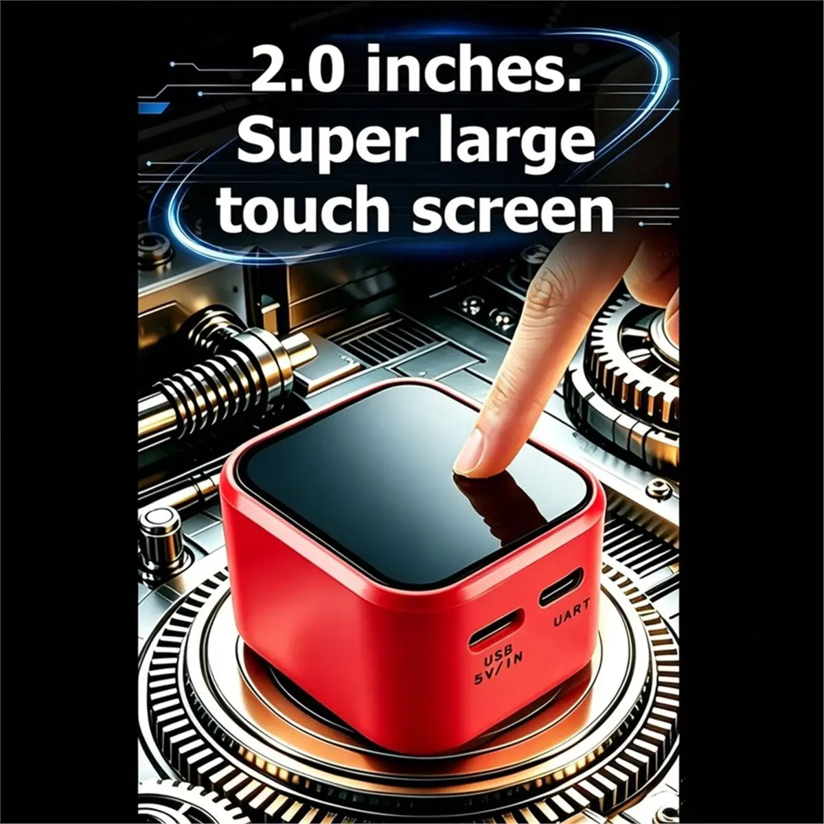 AI Robot Desktop Learning Companion Chatbot WiFi Voice Control Multilingual Assistant for Kids Educational Learning