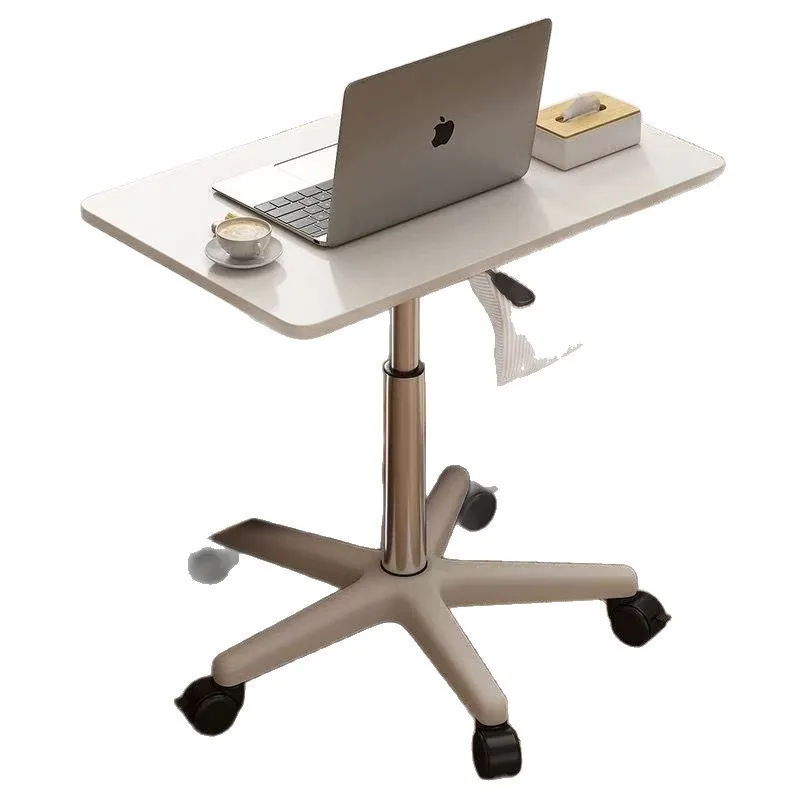 Height Adjustable Standing Computer Desk Mobile Sit Stand Foldable Laptop Table Home Office Study Bedroom Kids Computer Desk