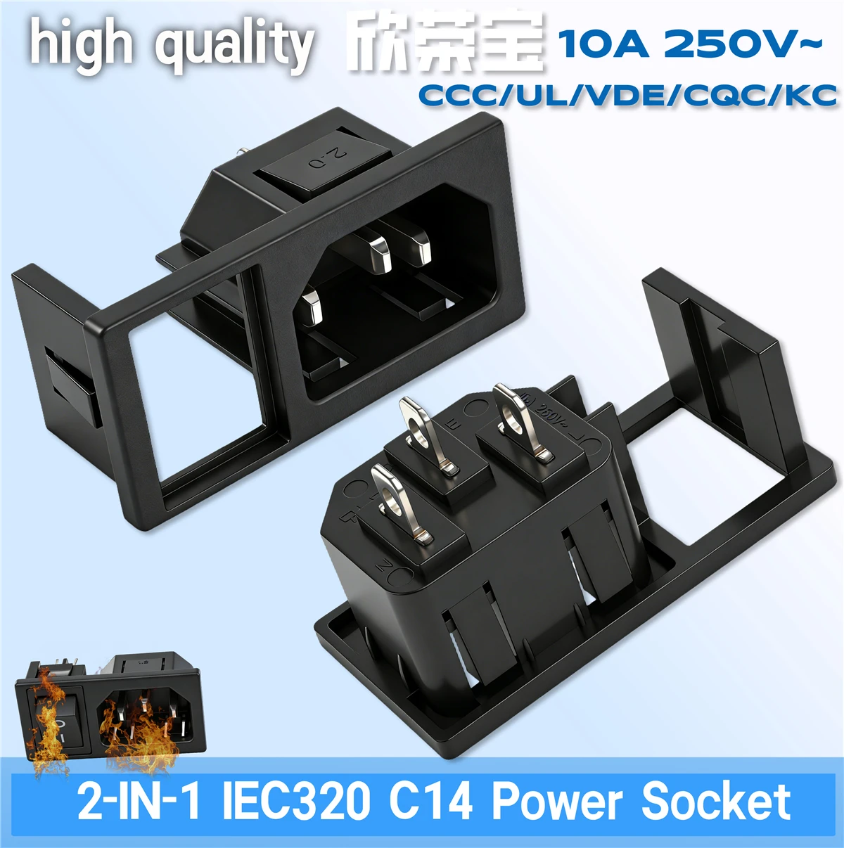 IEC320 C14 Power So…