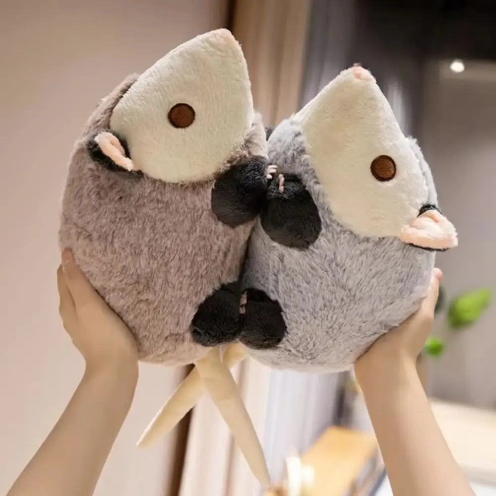PP Cotton Simulation Mouse Plushie Doll Fluffy Soft Real Life Rat Plush Toys Comfortable Ins Realistic Mouse Stuffed Toy