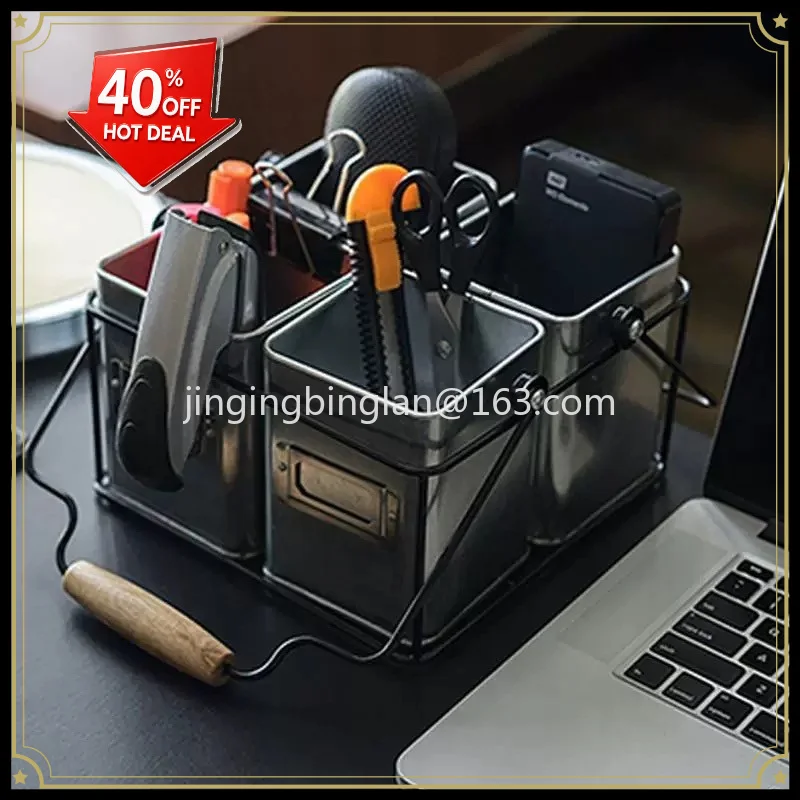 2026 New Household Tableware Storage Box Kitchen Shelf Desktop Sundries Tools Storage Basket Restaurant
