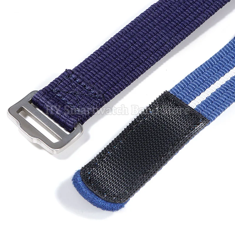 النايلون حزام ساعة اليد ل Seiko ل رولكس 20 مللي متر 22 مللي متر المعصم الفرقة ل تيودور العسكرية الرياضة سوار الرجال النساء استبدال حزام ساعة اليد