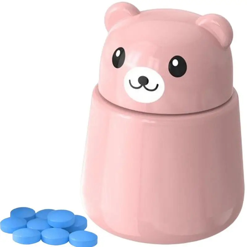 Pillen mühle niedlichen Medikamenten brecher und feine Pulvers chl eifer einfache Reinigung Tabletten pulver isierer für Jungen Mädchen Kinder ältere Menschen