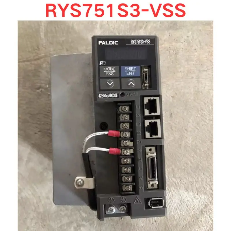 

Used RYS751S3-VSS Servo driver Function check OK