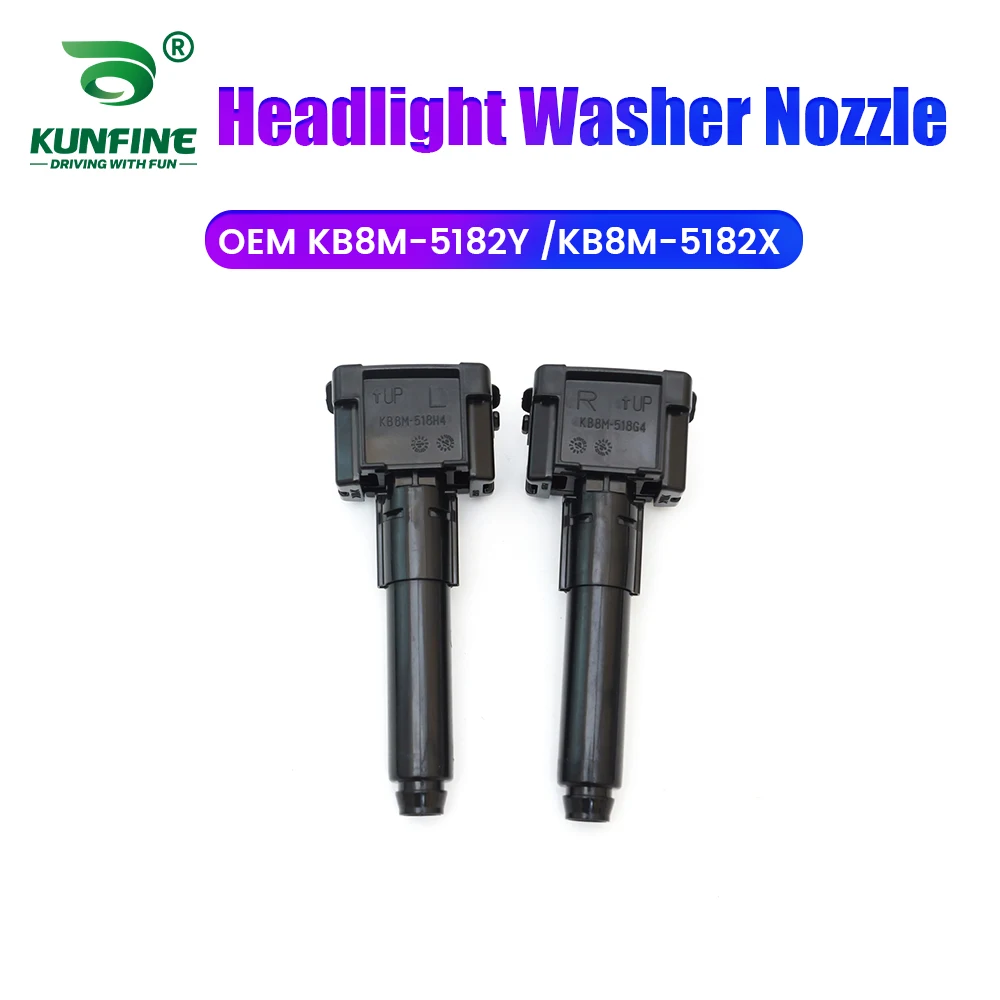

Фара автомобиля, передний бампер, омыватель, распылительная насадка, крышка насоса для фар для OEM NO.KB8M-5182Y KB8M-5182X