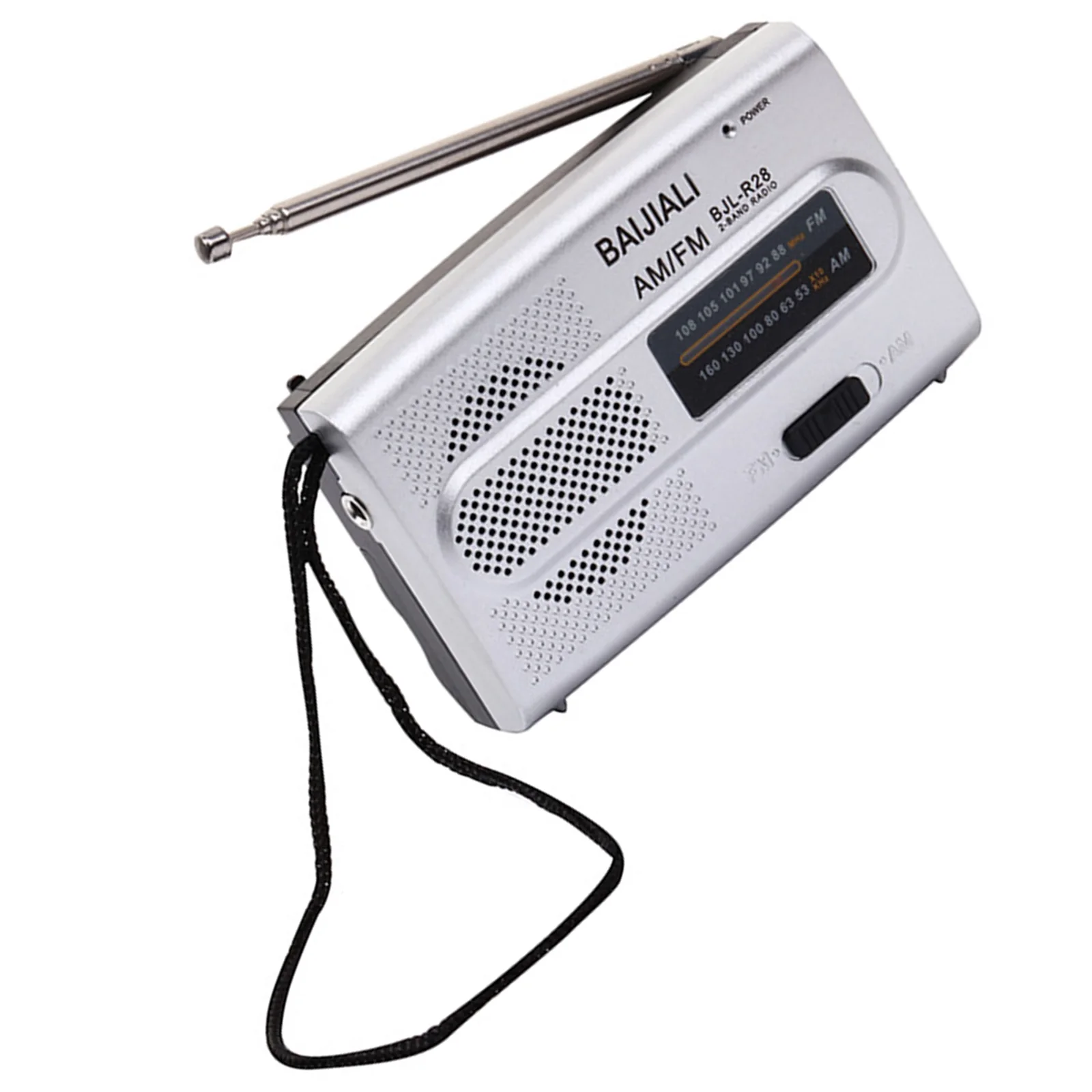Digital Retro Radios Memory Function Handheld Short/Long Wave Radio Devices Manual Channel Search Battery Powered for Old People