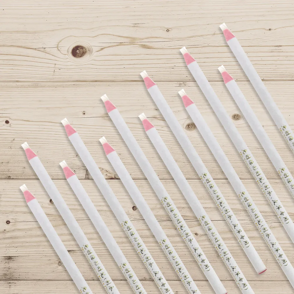 

Набор из 12 рулонных бумажных карандашей-маркеров, исчезающих от нагрева, многофункциональные швейные инструменты для ткани, стекла, керамики, мебели