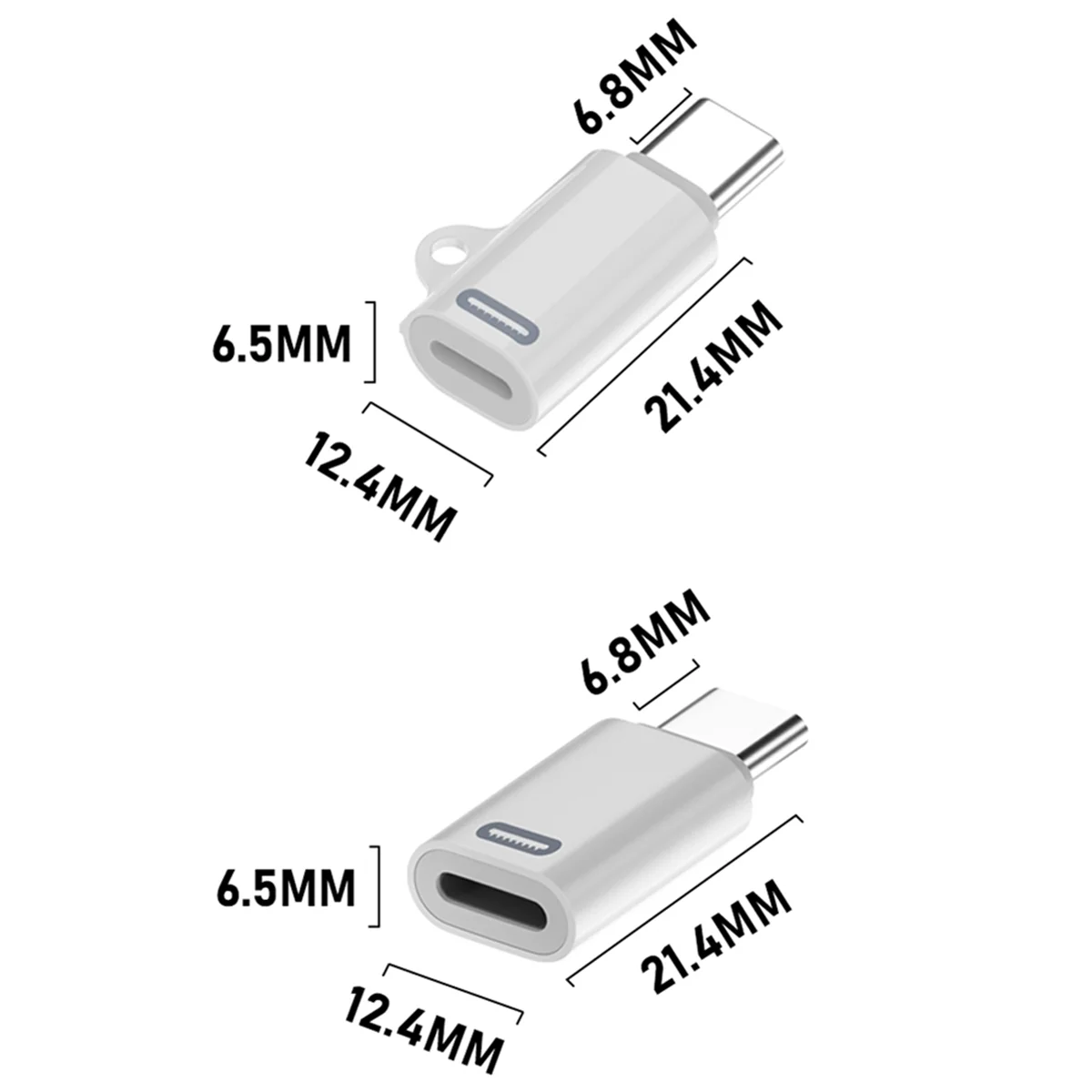 Für iPhone15 Handy PD Schnelllade-Multifunktionsadapter Beleuchtung Buchse auf Typ-C-Stecker Ladekonverter, B_N22R