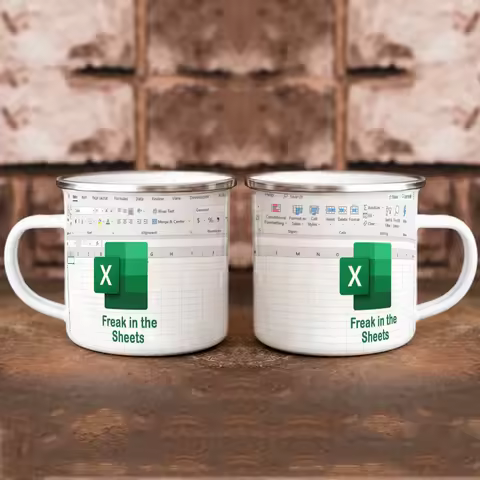 freak in the sheets Enamel Mug, 11oz funny office coffee mug custom company logo mug