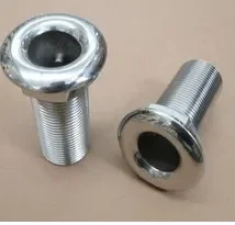 مخرج يخت 316 من الفولاذ المقاوم للصدأ، منفذ من الفولاذ المقاوم للصدأ ذو أسنان كاملة