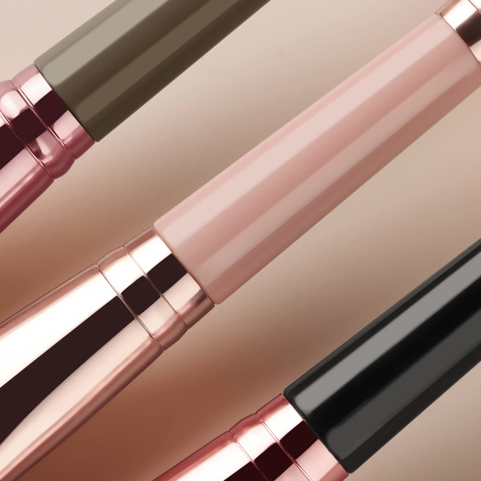 1pc Double Head Foundation Make-Up Concealer Brush Set Portable Soft Powder Blusher Brush Full Set Of Foundation Brush