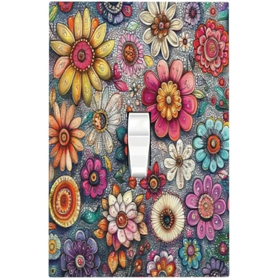 

Decorative Light Switch Cover Device Electrical Faceplate Switchplates Decorator Outlet Wall Plate For Bed Room Home Decor