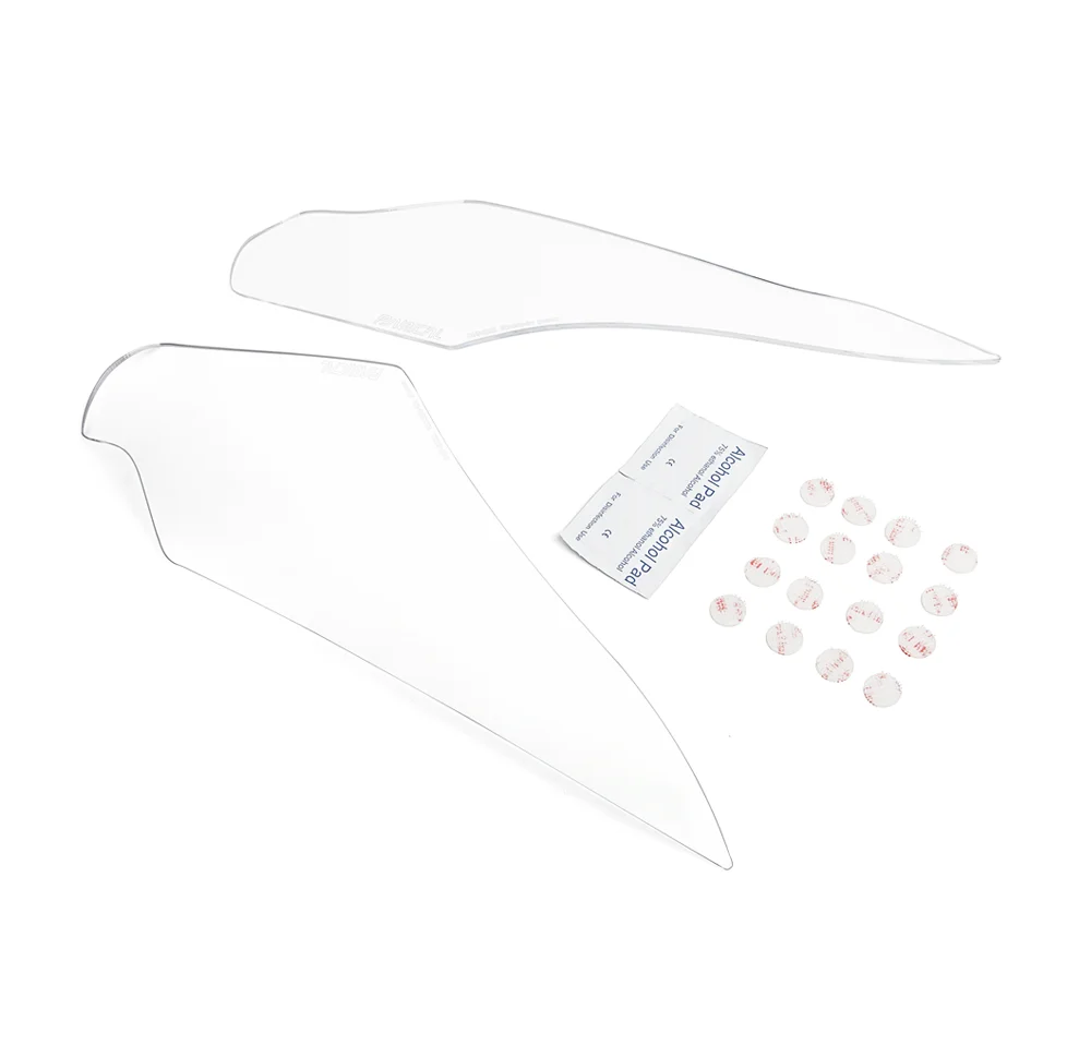 PANICAL goldwing ไฟหน้าสําหรับ Honda Goldwing GL1800 F6B 2018-2025 ไฟหน้ากระจก Protector ไฟหน้าฝาครอบกระจก