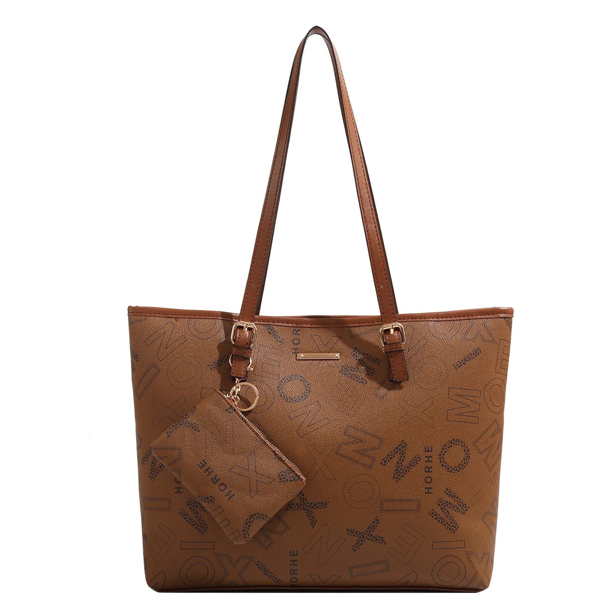 

New printed cow mother bag with European and American fashion leopard print single shoulder bag, large capacity handbag itabag