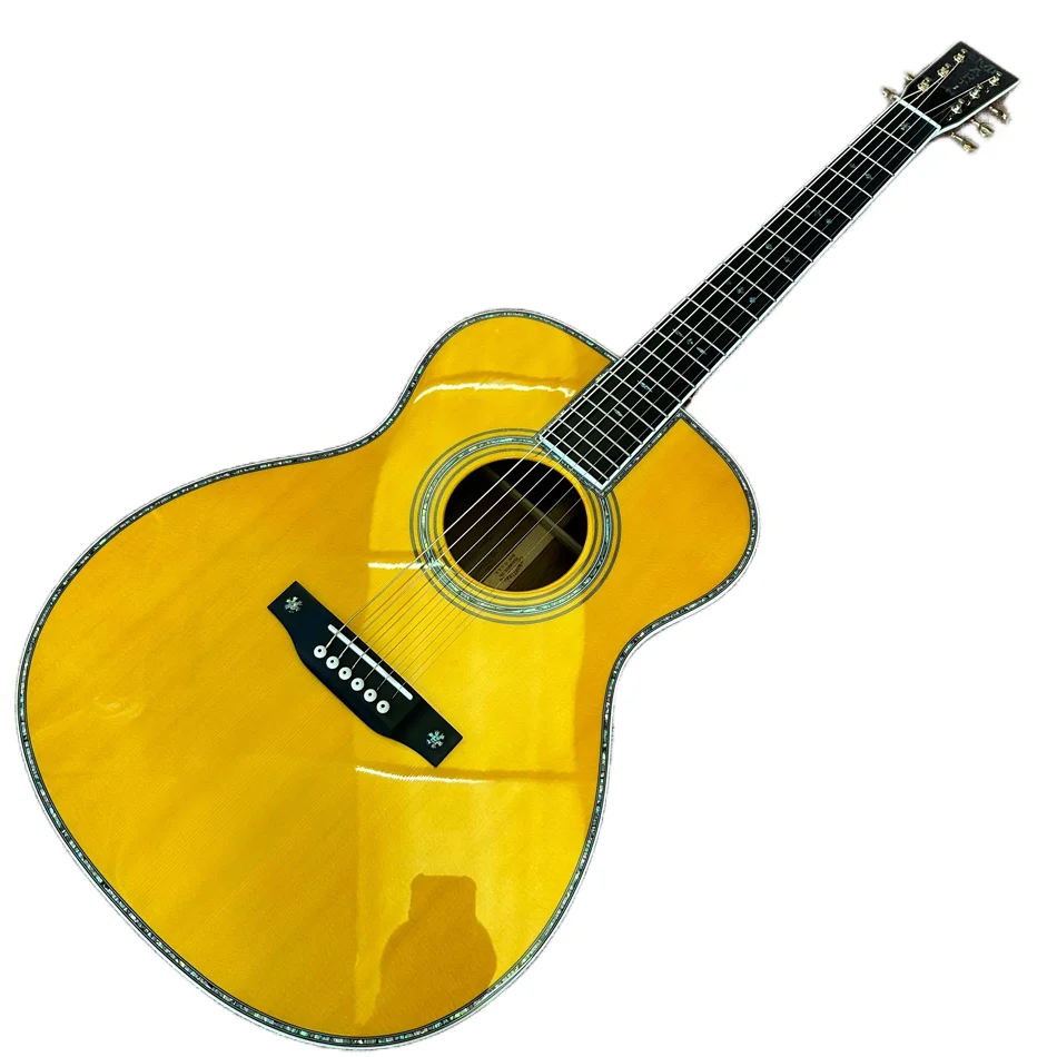 

Made in China, 41 "native acoustic guitar, folk acoustic guitar with 6 strings, rosewood fingerboard, with pickup, free shipping