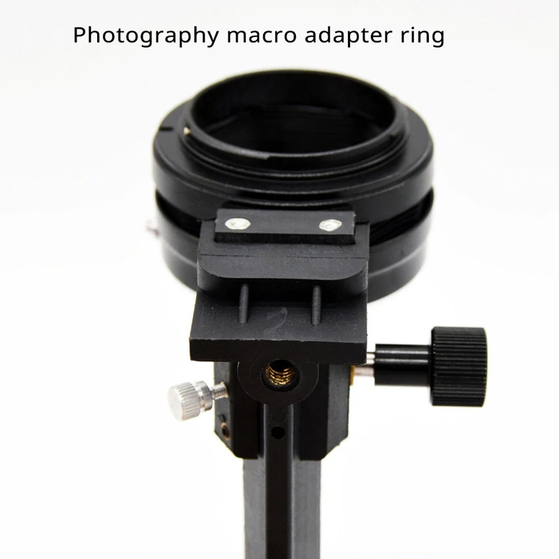 B62B for Macro Extension Bellows Tube for Canon EF Mount Camera 20-140mm Adjustable Photo Studio Monorail