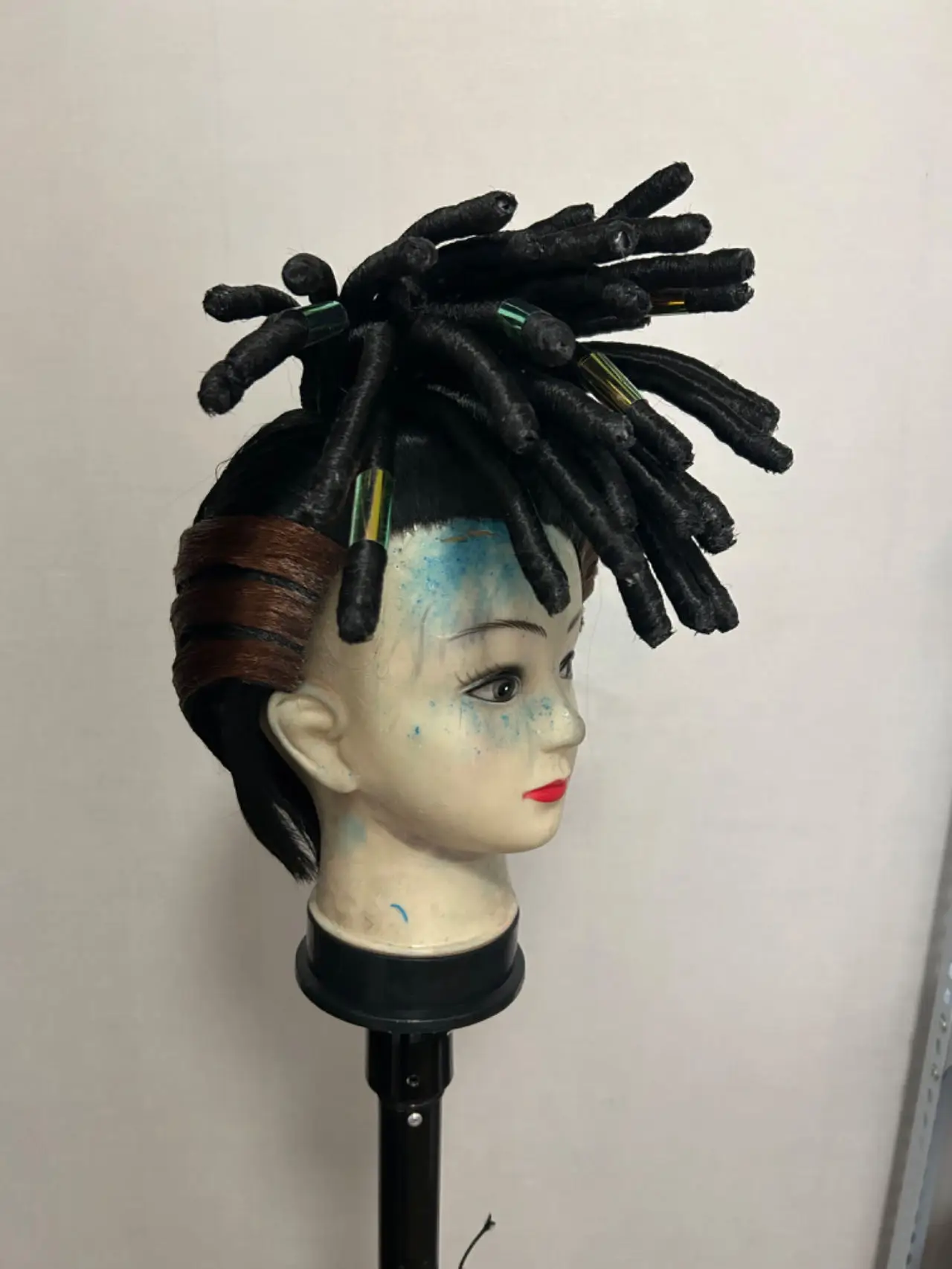 Parrucche in fibra resistenti al calore Parrucca cosplay per League Of Legends LOL Ekko Parrucca cosplay stile Ekko