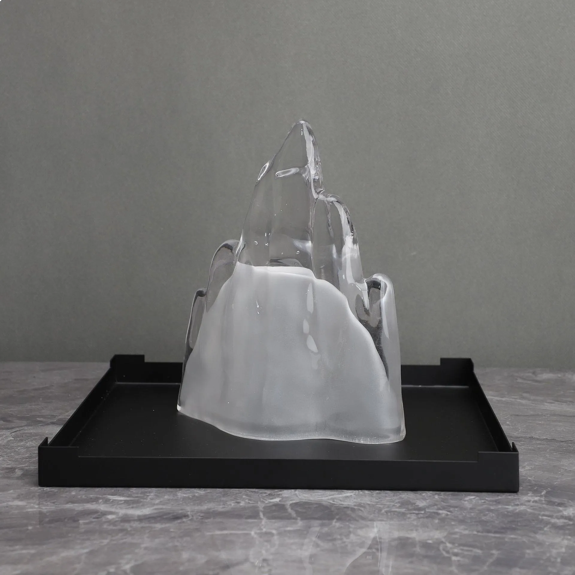 Custom Acrylic Iceberg Sculpture for Hotel Living Room Window Display Decoration Art