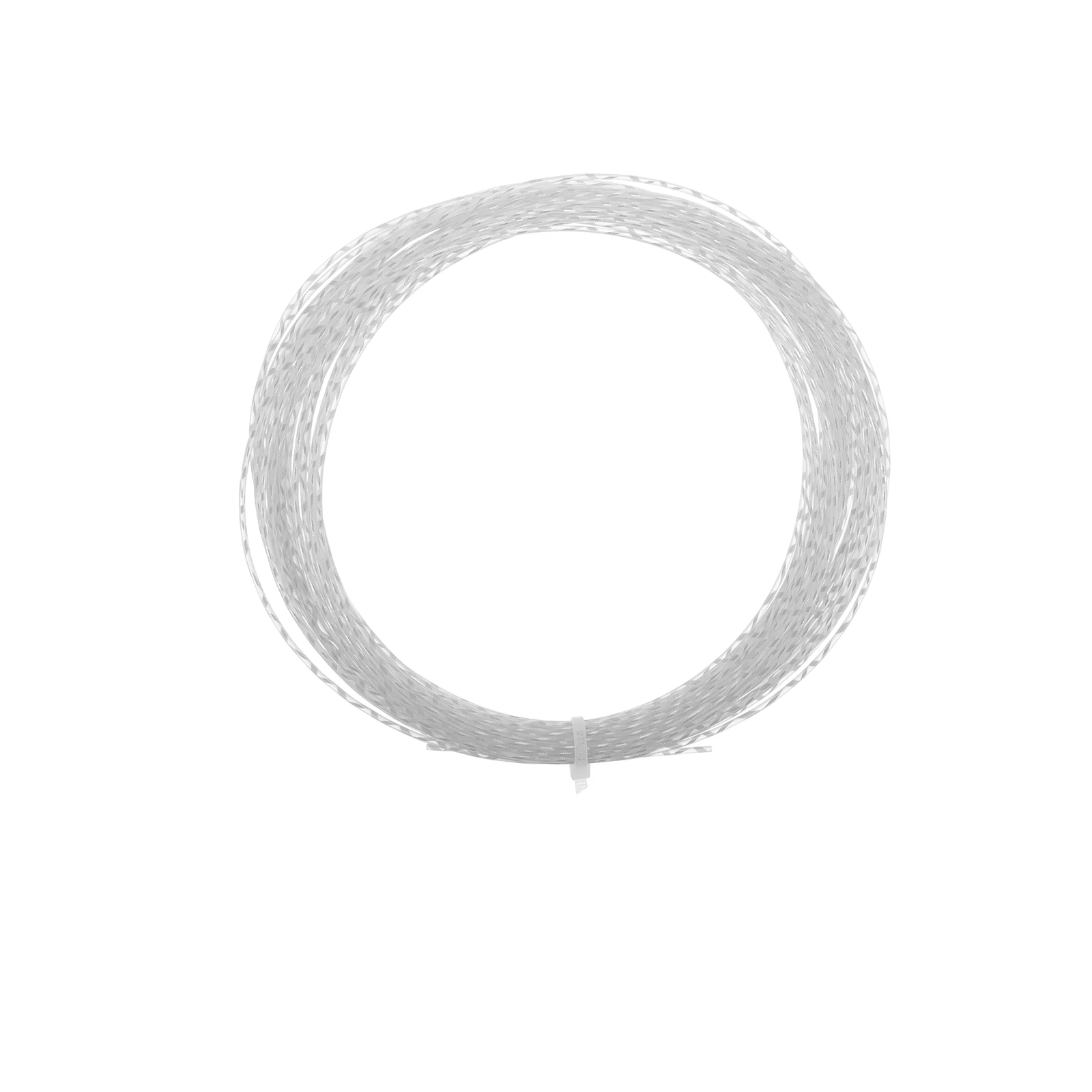 Badminton Racket String White High Elasticity Durable Nylon Strings For Training Rackets Suitable Beginners