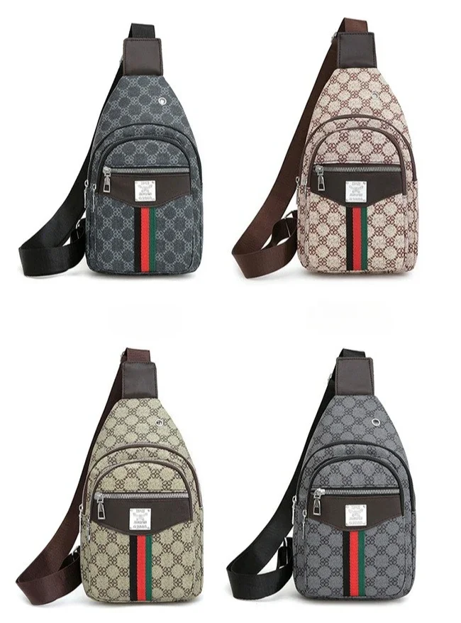 Universelle Multifunktionale Umhängetasche für Herren/Damen, Schulter-Crossover-Brusttasche, lässige Handtasche mit Kopfhörerfach – Detail 6