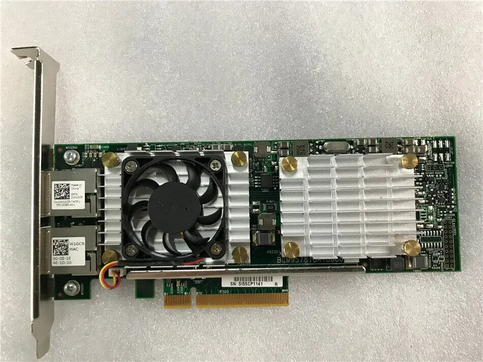

For Broadcom 57810A 10Gb dual 0W1GCR 0HN10N network card