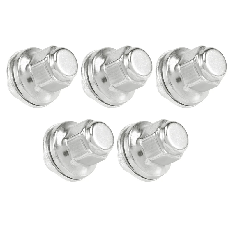 

T61C_5Pcs Wheel Lug Bolt Nut for Jaguar S-Type X-Type XJ XJR XF 1999-11